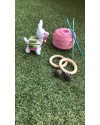 Louie The Lama Toy Rattle